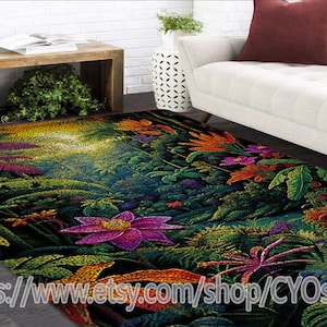 New  Latch Hook Kits, Large Latch Hook Rug Kit for Adults Latch Hook Kits with Printed Canvas /Multi functional/tapestry/carpet/gift/ Decor
