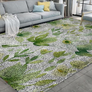 Kit di ganci a forma di fiore, kit di grandi tappeti con ganci a forma di per adulti, kit di ganci a forma di con decorazione natalizia in tela stampata