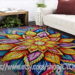 New  Latch Hook Kits, Large Latch Hook Rug Kit for Adults Latch Hook Kits with Printed Canvas /Multi functional/tapestry/carpet/gift/ Decor
