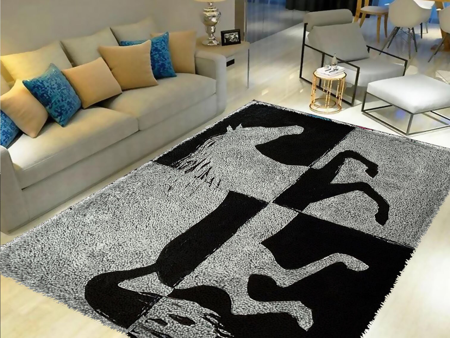 動物 Diy 立体刺繍 キット 初心者 漫画の犬 初心者向け ラッチフックラグキット針仕事 かぎ針編みラグキット ホームデコレーショ DIY  かぎ針編み キット 初心者 漫画のウサギの動物 大人と子供向けラッチフックラグ作りキット、クロスステッチセット カーペット 初心者 ... ラッチフックキット ラグ キャバリア キング チャールズ スパニエル 動物 ラッチフック ラグキット ペット 犬 DIY かぎ針編み