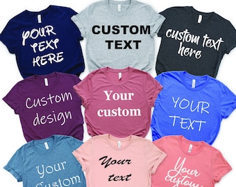 etsy personalized t shirts