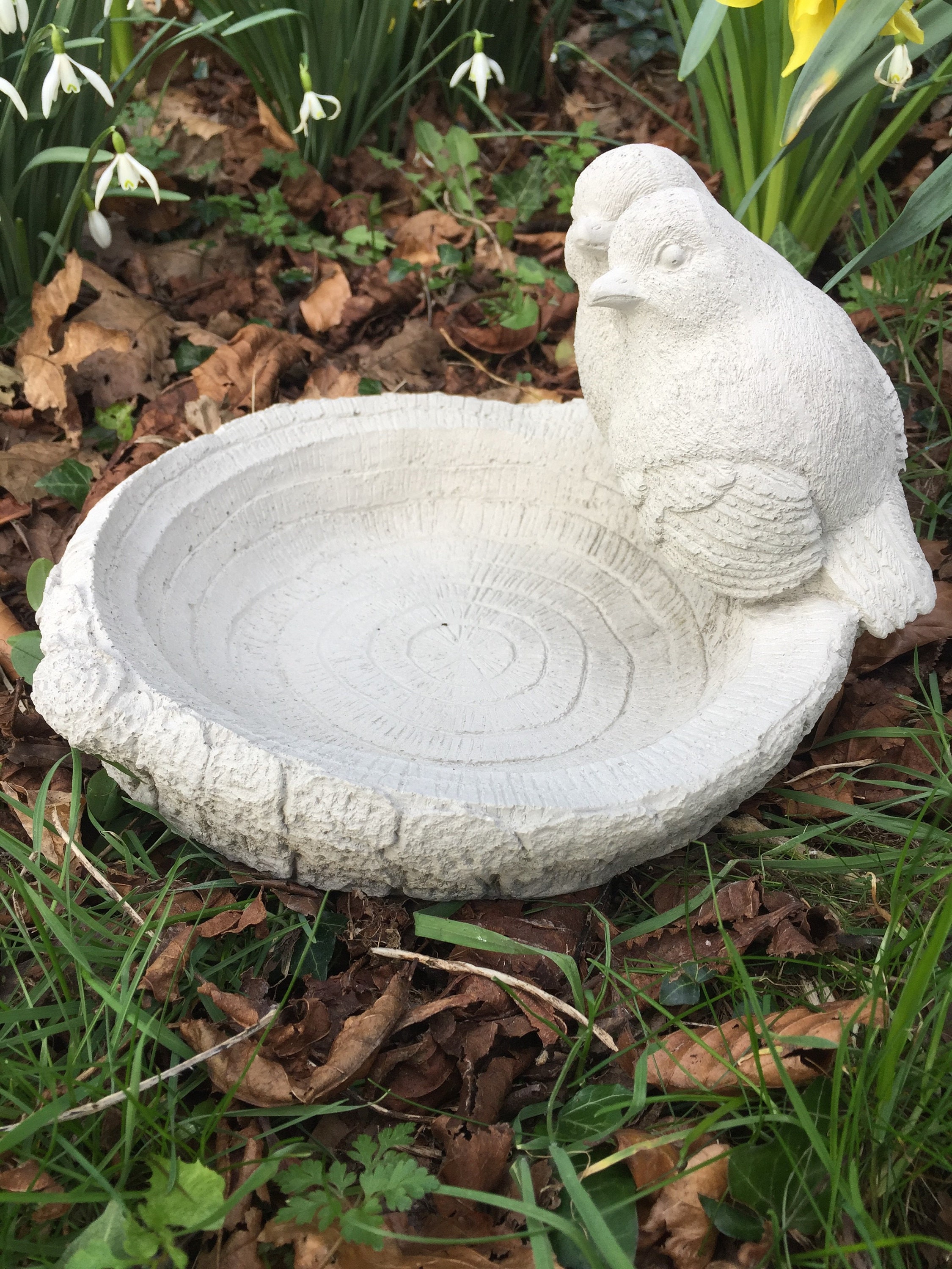 Birds Bath & Feeder Traditional Bird Bath Free Standing for Etsy Ireland