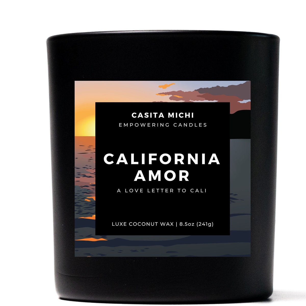 California Love Candle California Amor Teakwood Cirtus Amyris Latinx Candle, Latina Candle - Etsy