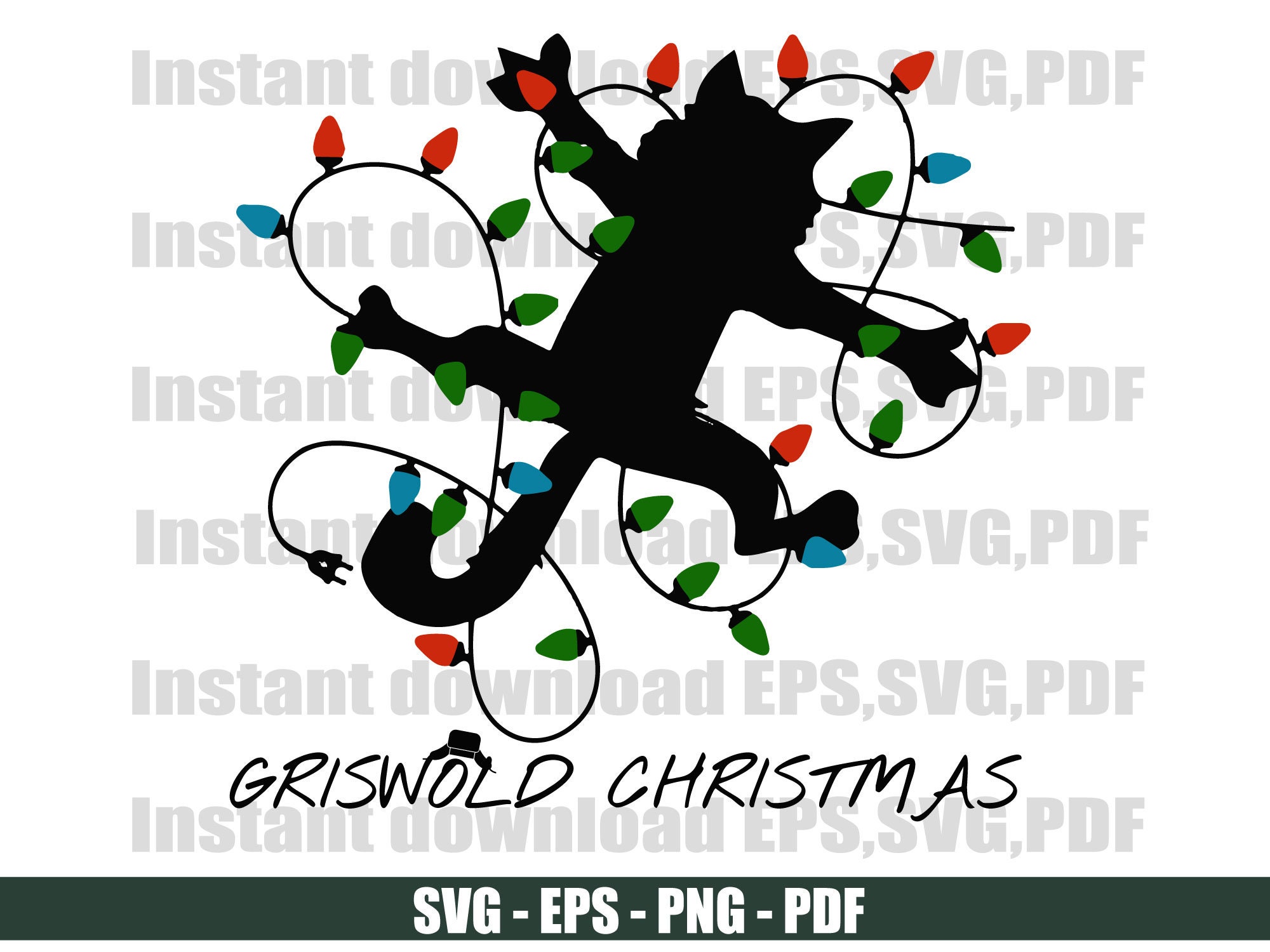 Griswolds Family Vacation Cat svg Christmas Svg Christmas Etsy