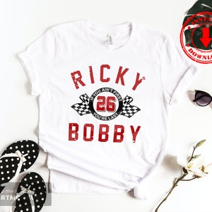 Talladega Nights Ricky Bobby Design Sublimation SVG Png Eps Pdf Digital Will Ferrell Movie T-shirt Mug Commercial Graphic Instant Download