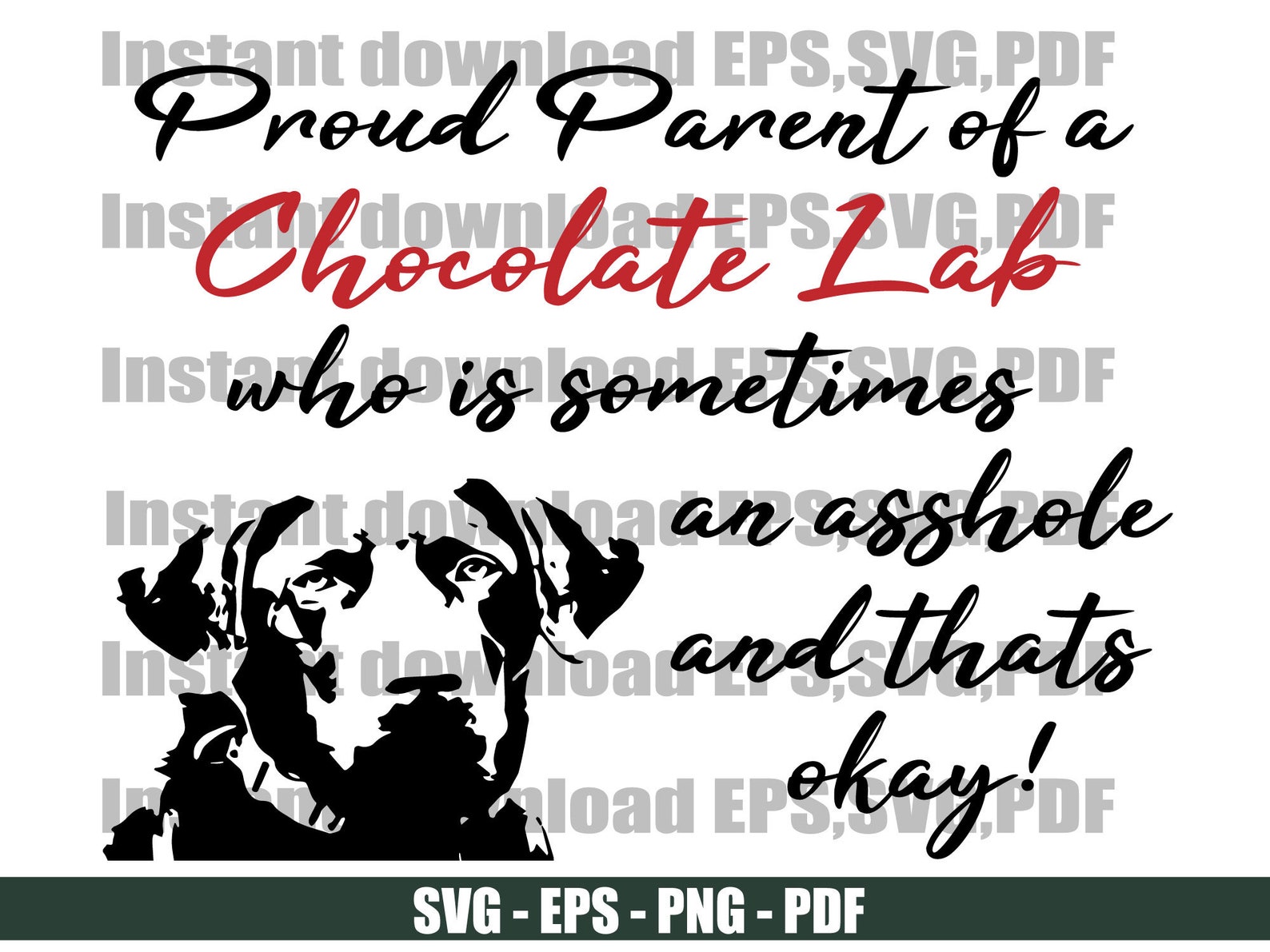 Download Proud Parent Dog Lab Mom svg Labrador Mom Svg Dog | Etsy