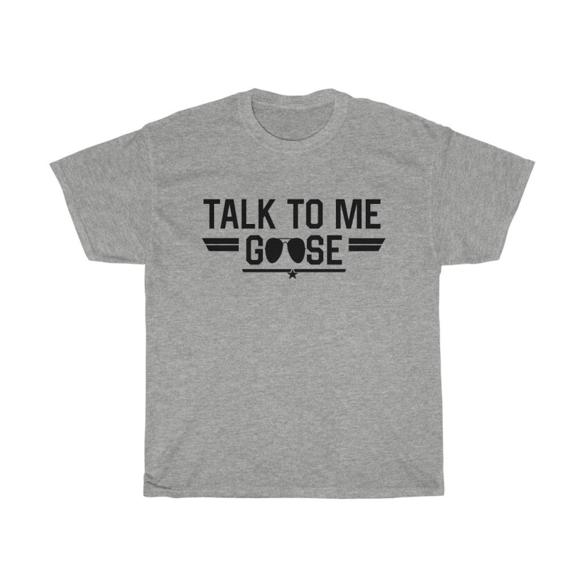 Top Gun Shirt Talk to me Goose Top Gun Logo Tshirt Shirt Etsy