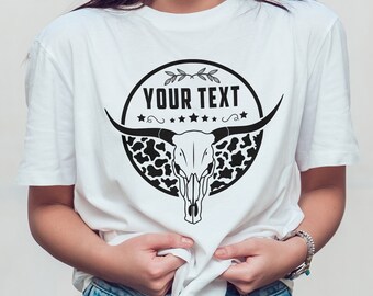 Cow Skull SVG, Western Rodeo Clipart, Country Girl, Cowboy (Digital Download)