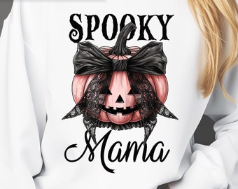 Abóbora assustadora de Halloween em PNG, design retrô de outono (download digital)