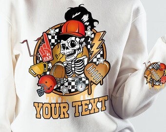 Retro fotbollsmamma PNG-paket, tröjdesign (digital nedladdning)