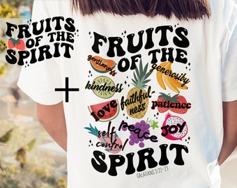 Andens frukter PNG, sublimeringsdesign (digital nedladdning)