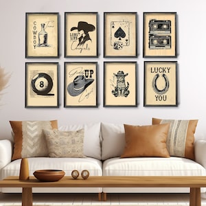 Western Cowgirl Wall Art, Western clipart, Western decor, Cowgirl wall art, digital download, minimalist art, digital download