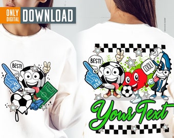 Love Soccer PNG, Heart Sublimation Design (Digital Download)