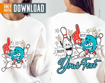 Bowling png BUNDLE, retro bowling png, bowling sublimation, bowling clipart, bowling template, png file, digital download