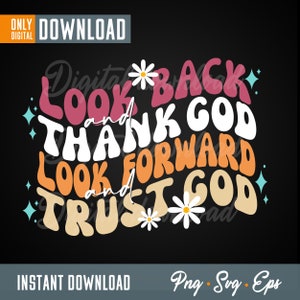 Grazie a Dio svg, png, Trust God svg, png, Retro svg, Christian svg,png, versetto biblico svg, png, dio svg, png, svg religioso, download digitale