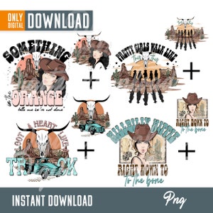 Retro westerse png, westerse png, westerse sublimatie, cowgirl png, westers digitaal ontwerp, woestijn PNG, instant download, land png