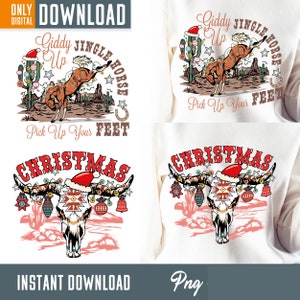 Western PNG Sublimation Christmas design , Cowgirl Christmas png , PNG Clipart, Western Christmas png,  Christmas png, png
