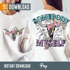 Originele maker, Somebody Save Me From Myself Western png, western png, Western Rodeo-sublimatie, cowgirl png, digitale download