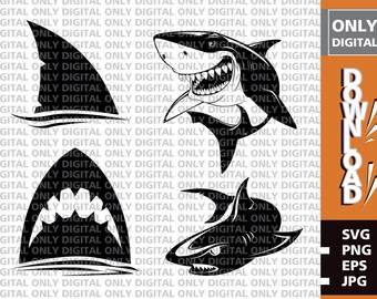 Download Shark Svg Etsy