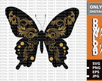 Free Free 253 Rose Gold Butterfly Svg SVG PNG EPS DXF File