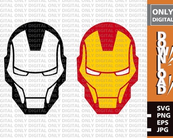 Ironman Svg Etsy