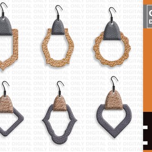 Earrings template SVG, faux leather svg ,faux leather earring svg ,  leather earring svg , earring svg , digital download