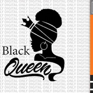 Zwarte koningin svg bestand , afro meisje verjaardag bundel , zwart meisje svg , zwart meisje magie vector bestand , Afro-Amerikaanse svg