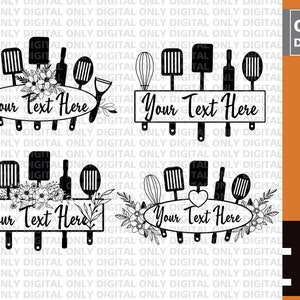 Kitchen svg, Kitchen Split svg file , Kitchen Split  frame svg , Kitchen Split border svg , baking svg , kitchen svg bundle