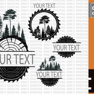 Saw blade svg, saw blade clipart ,  woodworking svg , sawblade svg bundle, forest svg , digital download