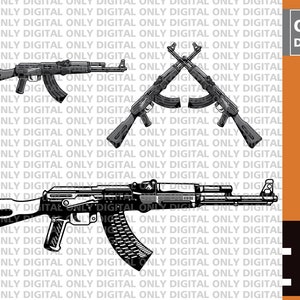 Ak47 svg, ak 47 svg, ak47 PNG,  rifle svg, ak 47 bundle, ak47  clipart , military svg, 2nd amendment svg, army svg, russian rifle svg