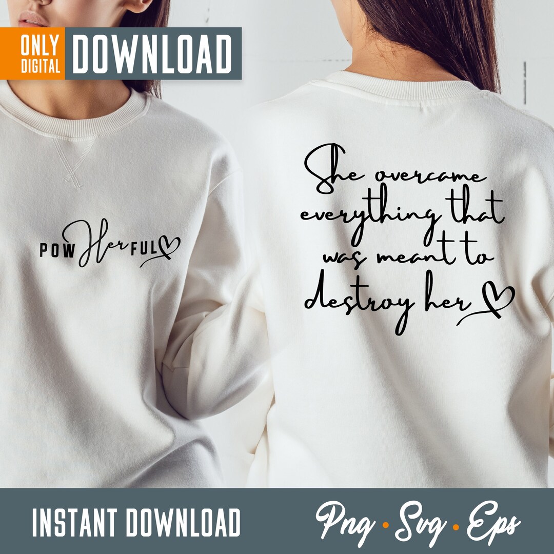 She Overcome Problem Women Empowerment SVG, She Overcame Quote, Entrepreneur Design (digital ...