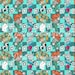 Western Turquoise Seamless Pattern Retro Cowboy Cowgirl Design ...