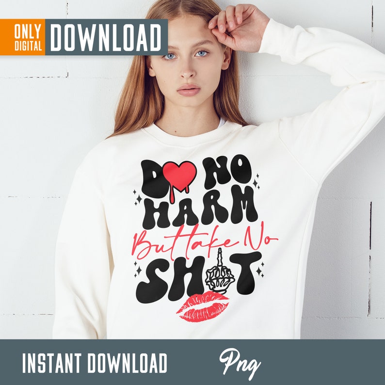 Do No Harm PNG, Funny Sublimation Design (Digital Download) image 2