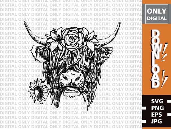 Free Free 274 Highland Cattle Svg SVG PNG EPS DXF File