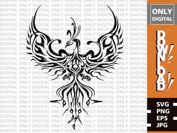 Printable Firebird Svg Firebird Svgpng eps jpg firebird | Etsy