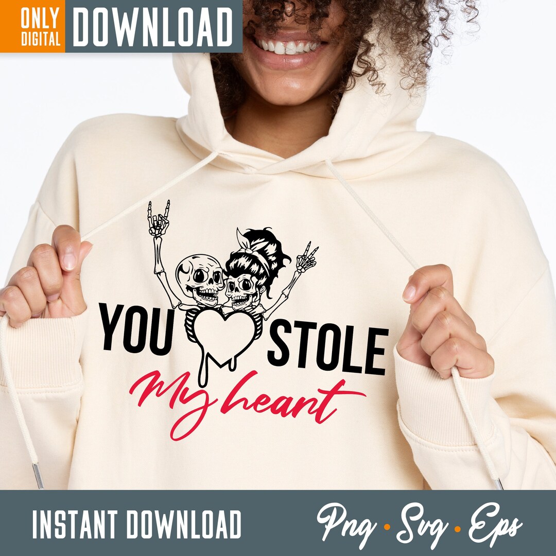 Funny Valentines Day Skeletons SVG PNG Bundle (digital Download) - Etsy