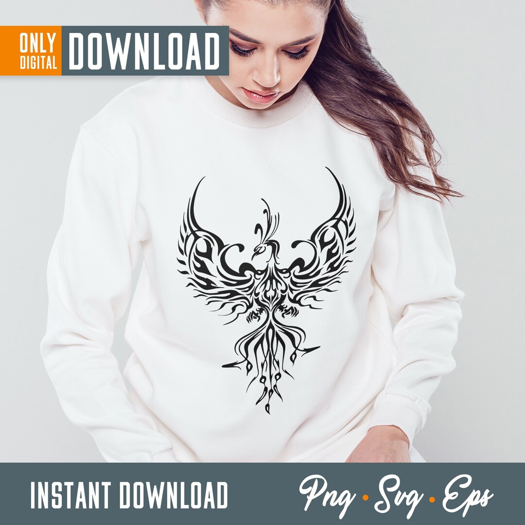 Firebird Svg Bundle, Rising Phoenix, Phoenix Svg Bundle, Firebird Svg ...