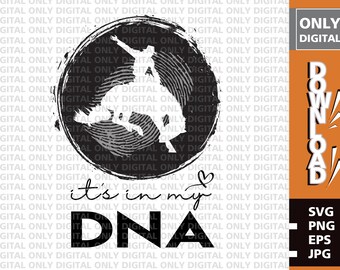 Love Rodeo DNA SVG, Cowgirl Shirt Clipart Bundle (Digital Download)