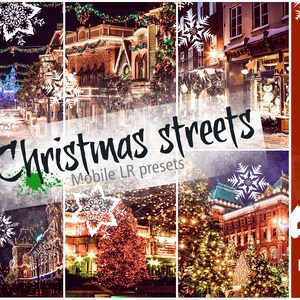 20 Cozy Winter Presets for Mobile Lightroom, Christmas Lights,  Christmas Presets, Holidays Presets, Lights presets, Moody Christmas