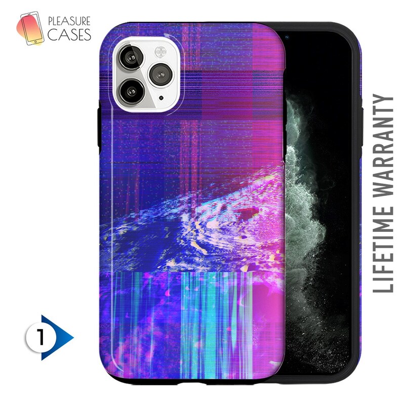 Space Glitch iPhone 11 Case Trending Tough Phonecase For Samsung S20 Ultra Vaporwave Protective Cover For iPhone 6 7 8 X XR XS 11 Pro Max