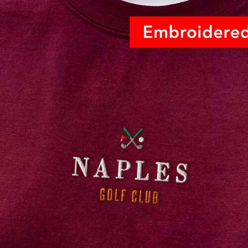 Golf Sweatshirt Embroidered Crewneck Vintage Golf Sweater Etsy