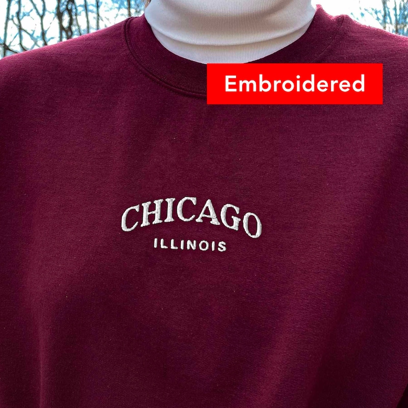 Chicago Collegiate V-Neck Sweater - Green & White main image 1
