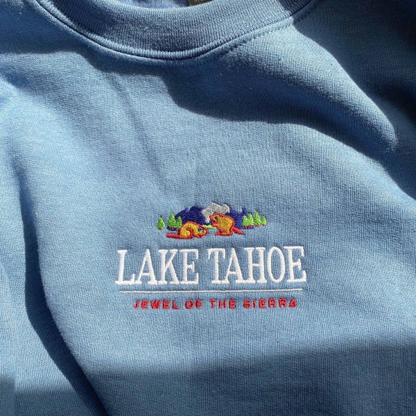 Custom embroidered sweatshirt crewneck, Personalized TShirt, customized logo