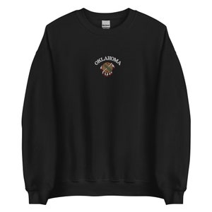 Oklahoma Sweatshirt vintage embroidered image 4