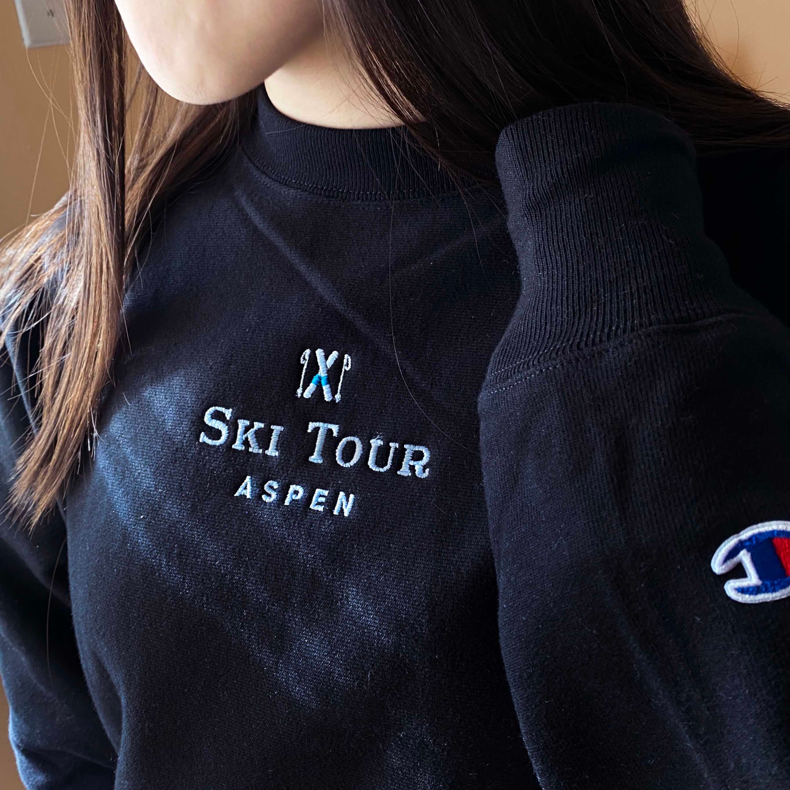 Aspen Ski Sweatshirt vintage Sporty Embroidered Crewneck Etsy