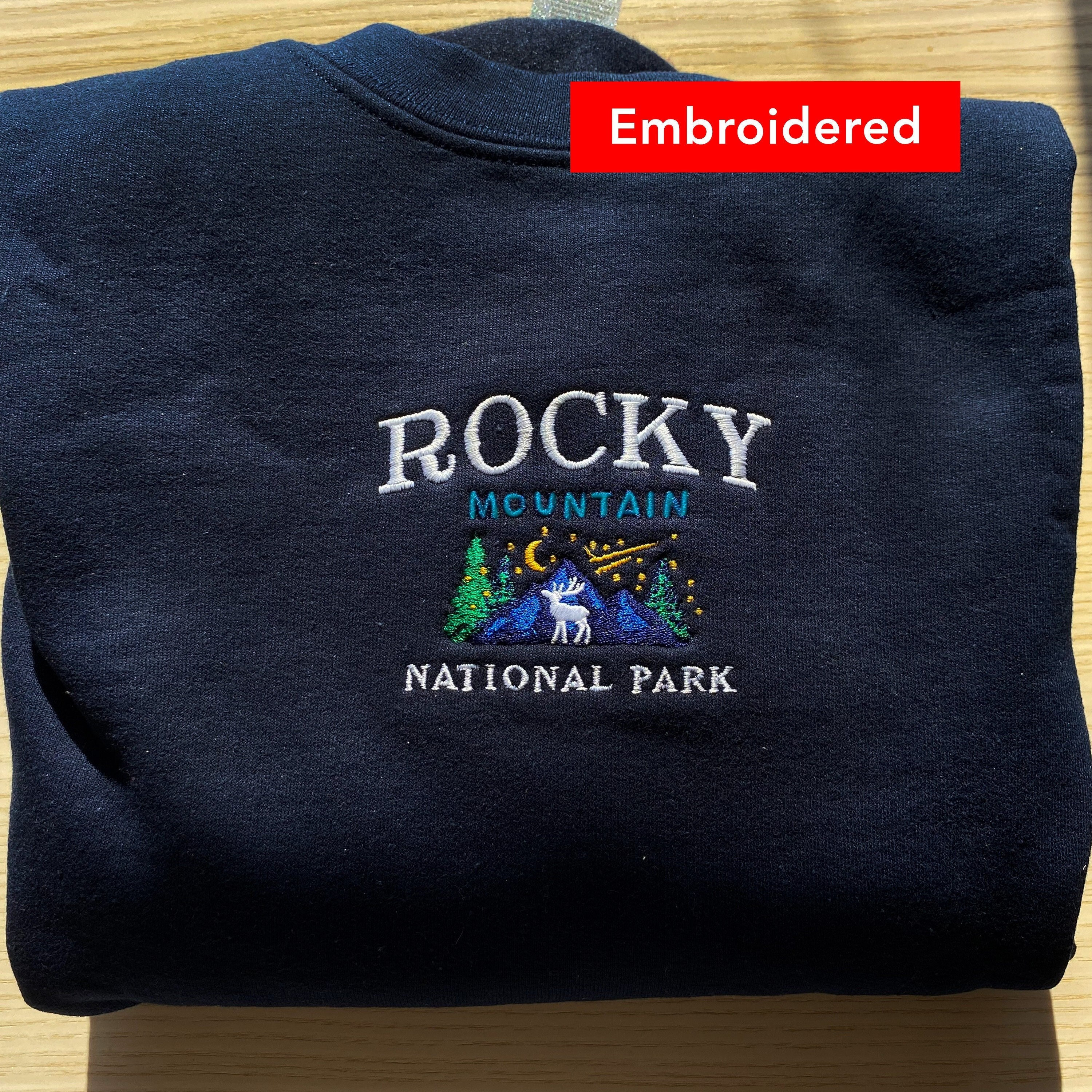 Rocky Mountain National Park Sweatshirt, Stars Colorado