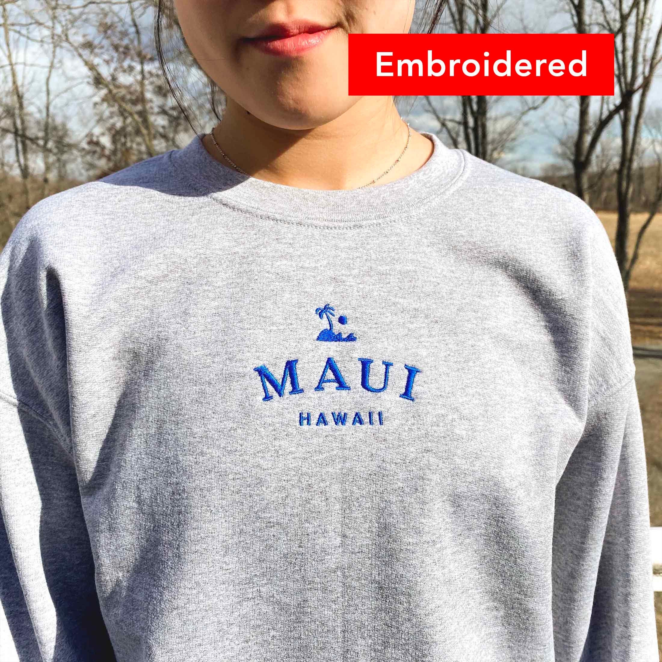Maui Hawaii Vintage Sweatshirt Brandy Melville Nike Insp Etsy