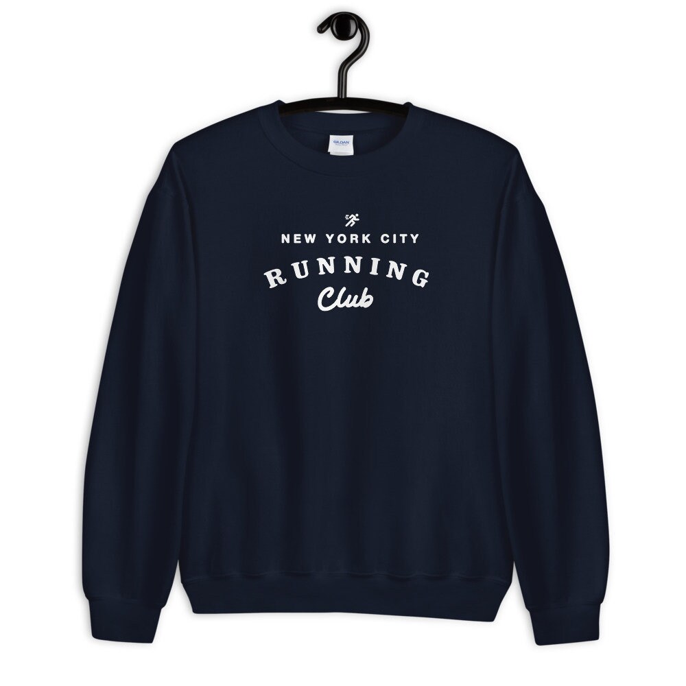 未使用 LÝFT CLUB CREWNECK SWEAT - NAVY LÝFT Oversize Crew Neck Sweat - Navy
