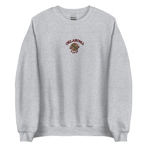 Oklahoma Sweatshirt vintage embroidered