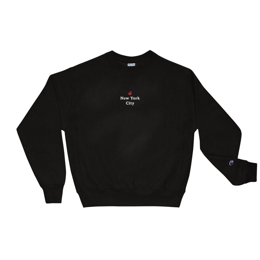 NYC Champion Embroidered Sweatshirt 